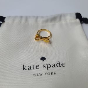 Kate Spade Gold Bow Ring